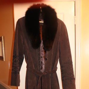 DANIER SUEDE WINTER COAT